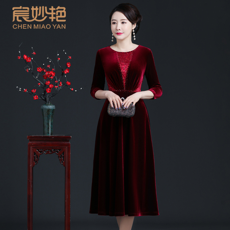 69265宴會(huì)婚禮旗袍裙