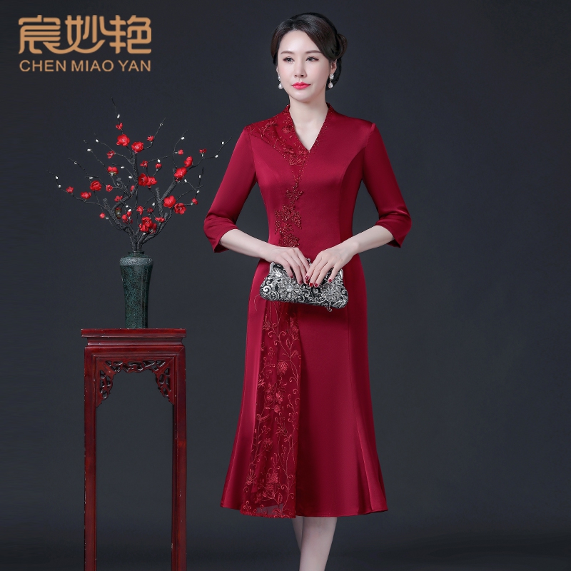 69276喜媽媽秋季婚宴禮服
